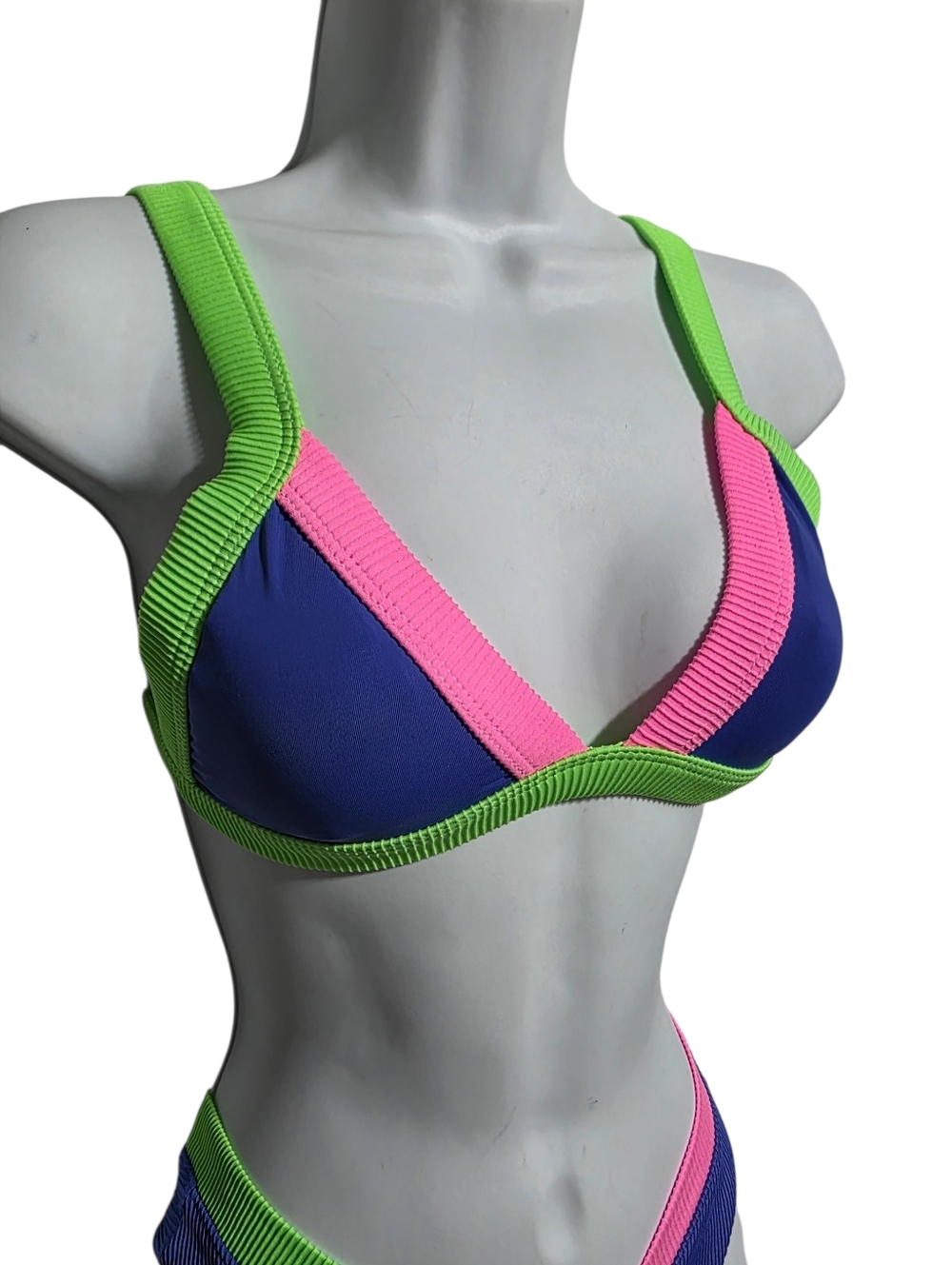 ONEONE BRIGHT NEON BIKINI SZ XS - Picture 3 of 10